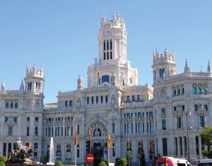 Imagen del Palacio de Cibeles de Madrid