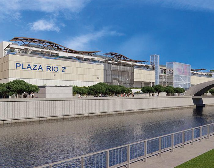 Image of the Plaza Río 2 shopping center in Madrid