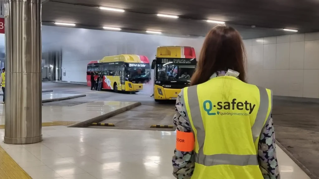 Drill carried out under the supervision of Q-safety